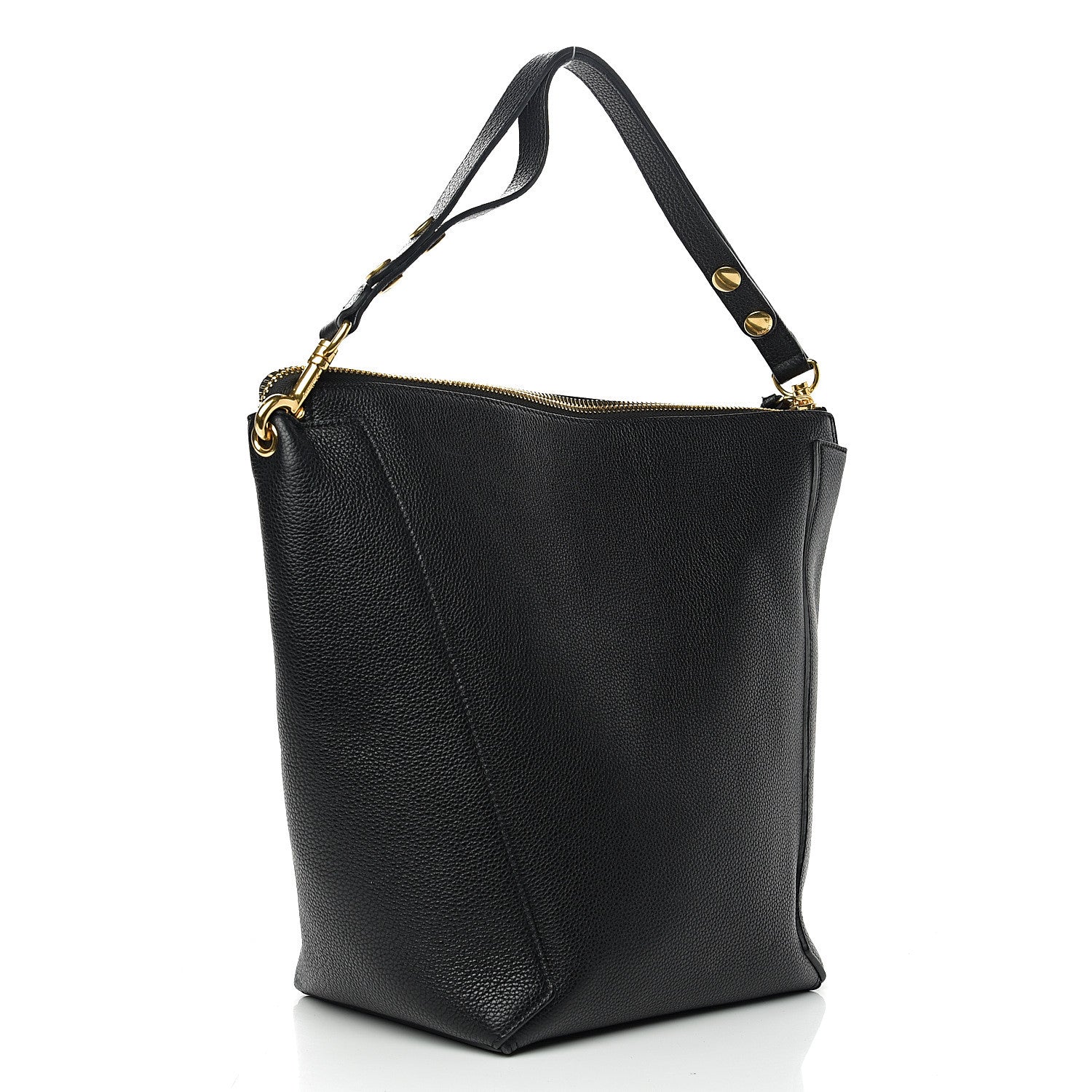 Mulberry Small Classic Grain Camden Black 2 of 8