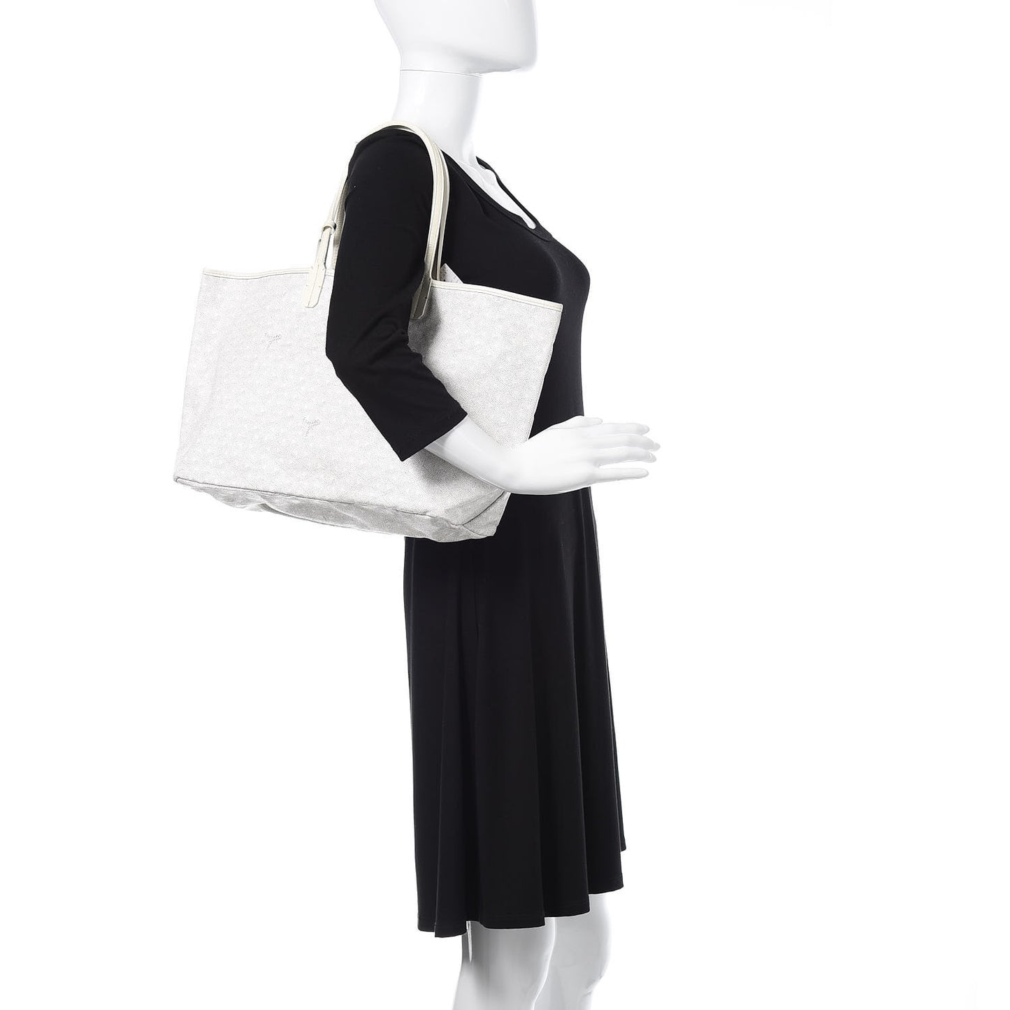 Goyardine Saint Louis PM White