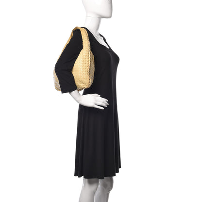 Bottega Veneta Nappa Intrecciato Medium Veneta Hobo Banane 2 of 16