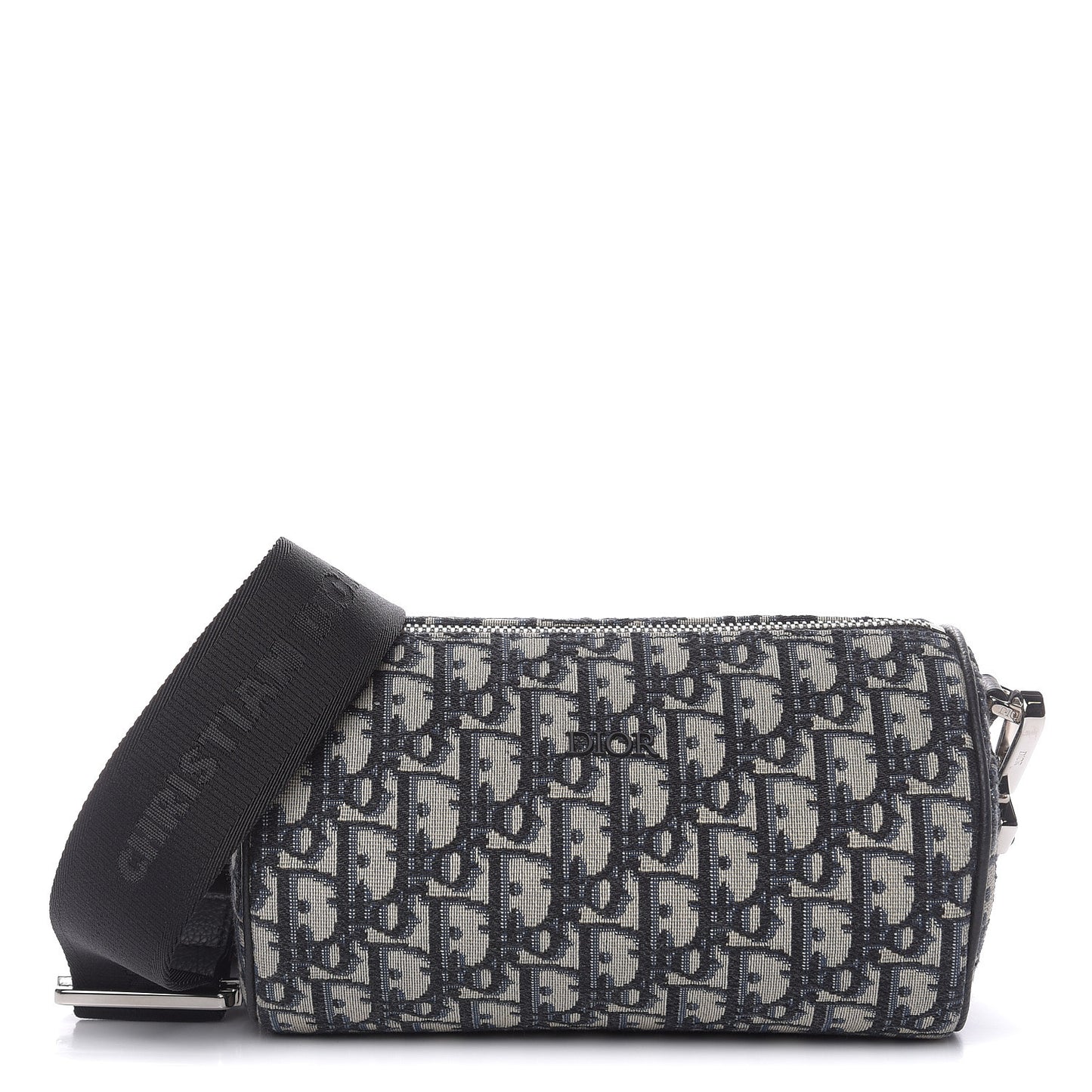 Oblique Roller Messenger Bag Blue