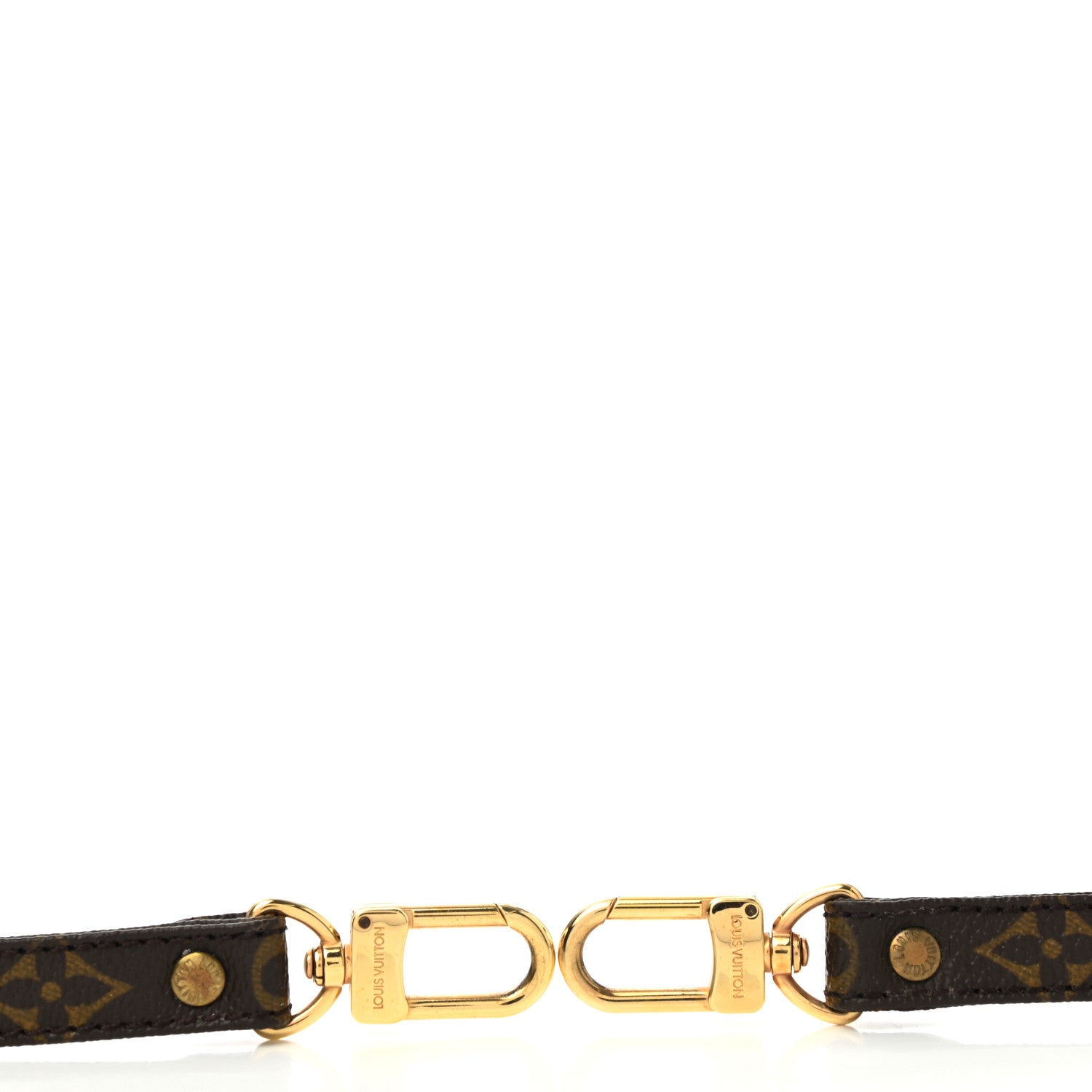 Louis Vuitton Monogram 16mm Adjustable Shoulder Strap 3 of 4