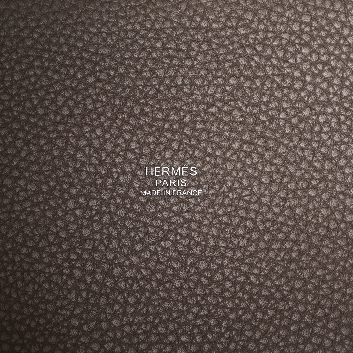 Taurillon Clemence Picotin Lock 18 PM Etain