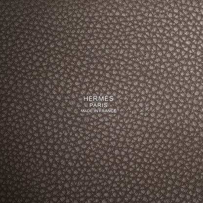 Hermes Taurillon Clemence Picotin Lock 18 PM Etain 5 of 10