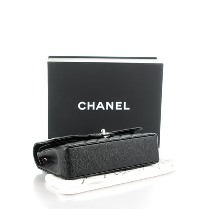 Chanel Caviar Quilted Medium Double Flap Black 4 of 8