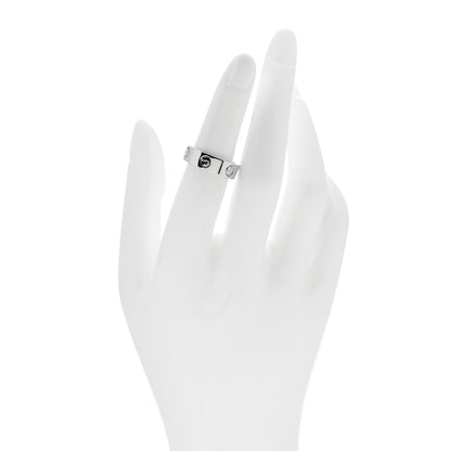 Cartier 18K White Gold 5.5mm LOVE Ring 51 5.75 2 of 5