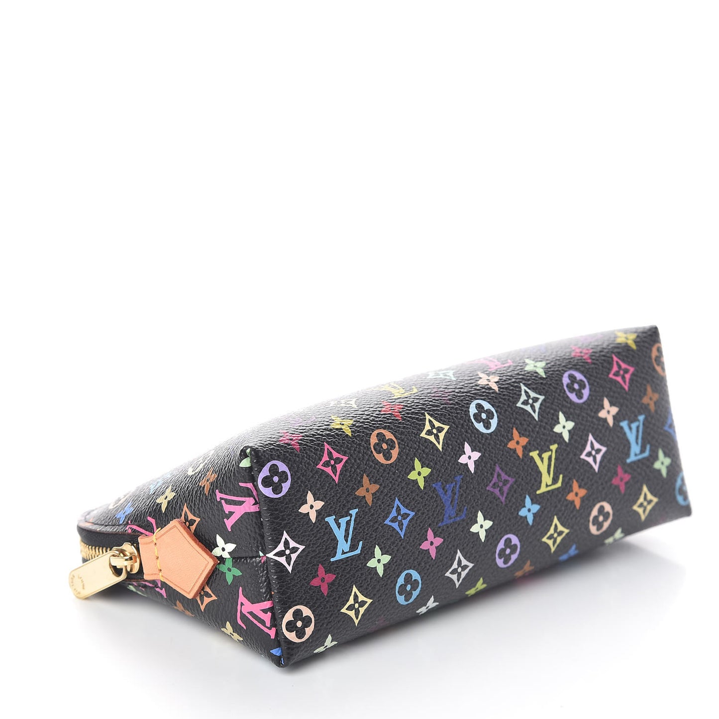 Monogram Multicolor Cosmetic Pouch Black Grenade