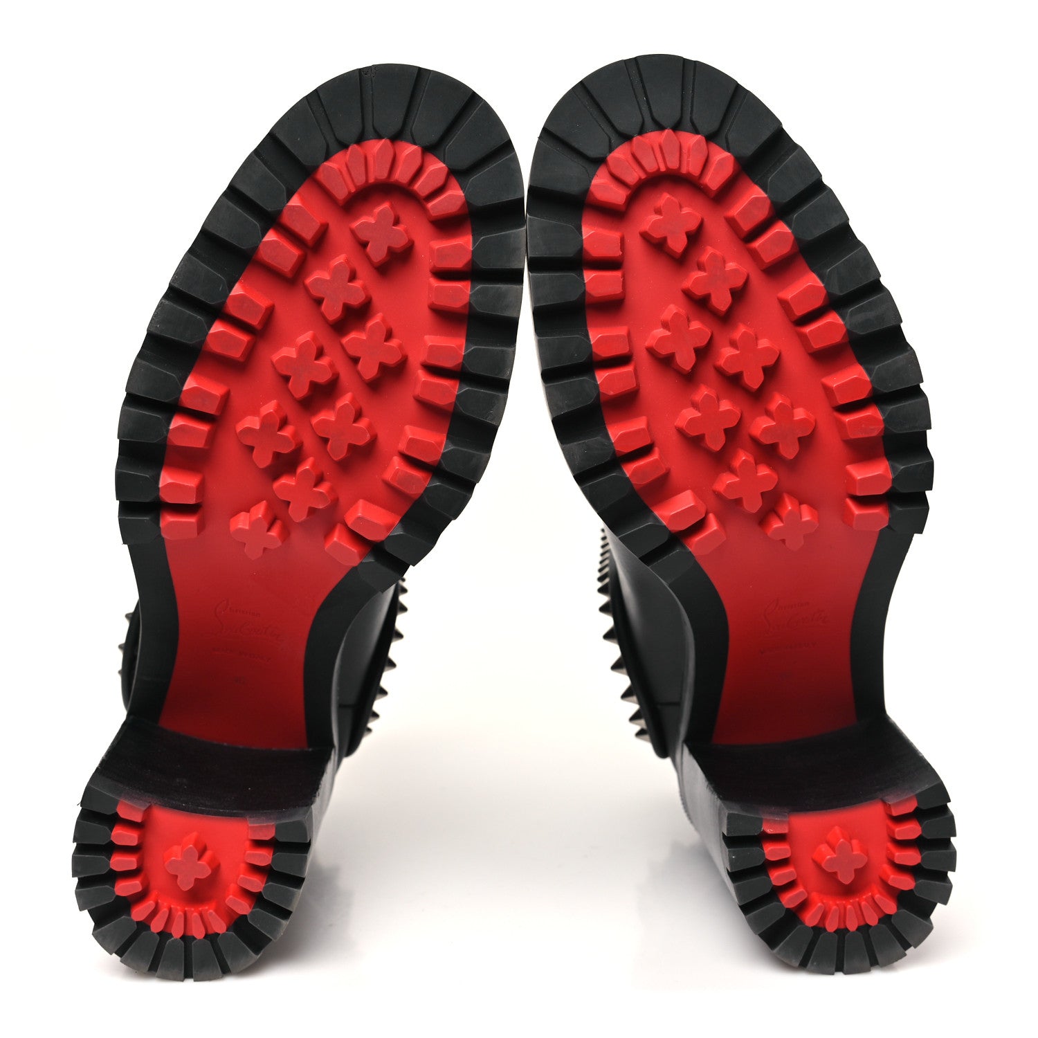 Christian Louboutin Nappa Spiked Capahutta 70 Chelsea Boots 40 Black 7 of 8