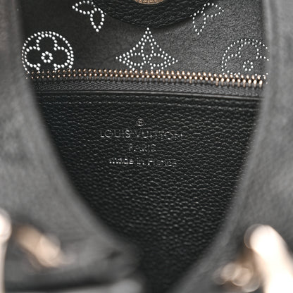 Louis Vuitton Mahina Carmel Hobo Black 6 of 10