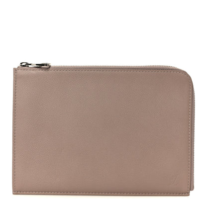 Louis Vuitton Calfskin Pochette Jour PM Taupe 1 of 9