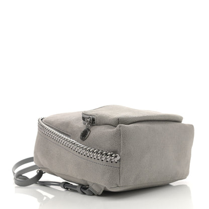 Stella McCartney Shaggy Deer Mini Falabella Backpack Light Grey 4 of 10