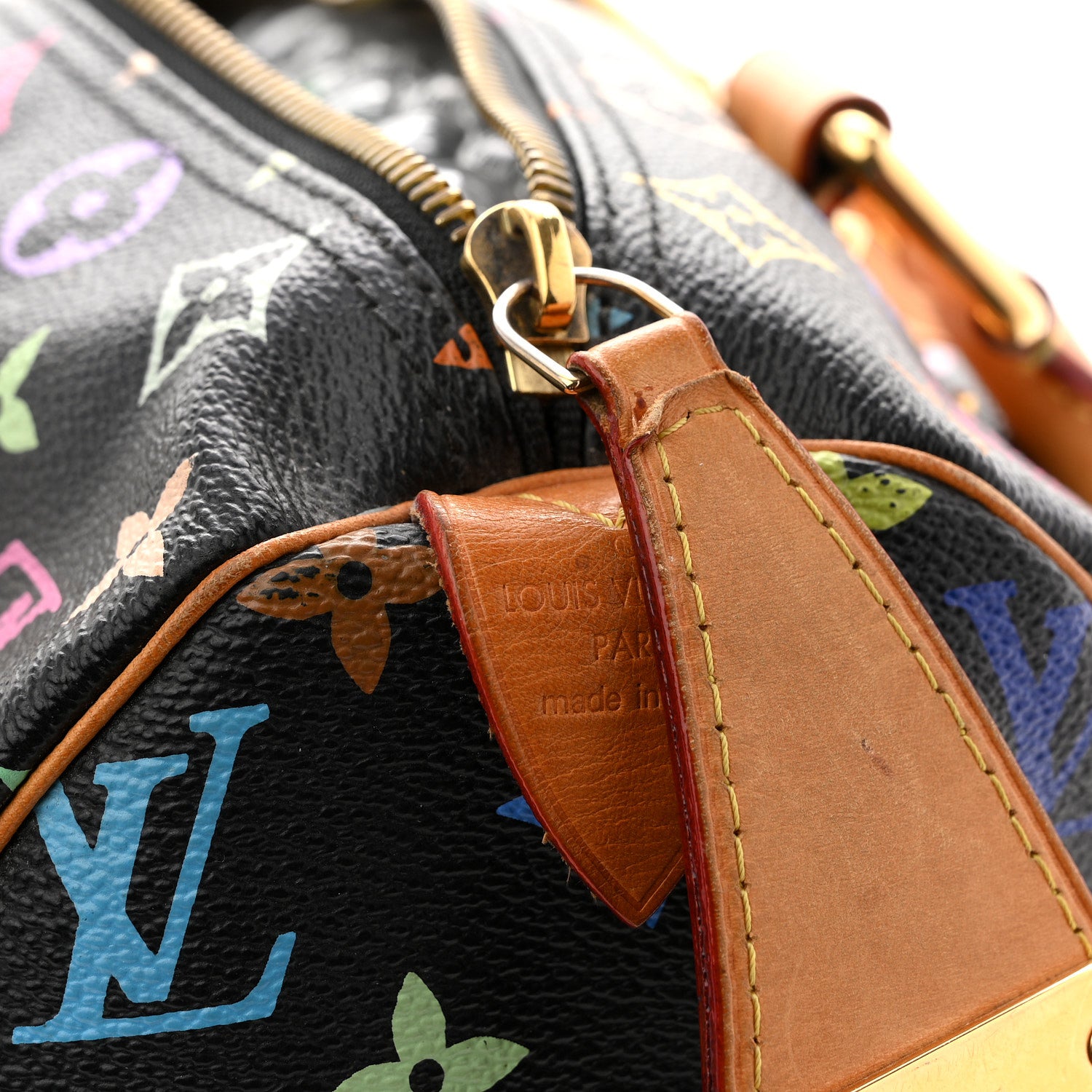 Louis Vuitton Monogram Multicolor Speedy 30 Black 10 of 13