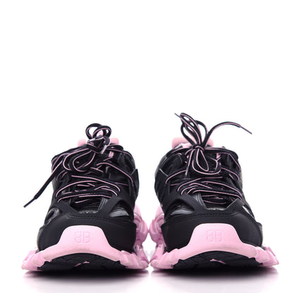 Balenciaga Mesh Nylon Bi-Color Womens Track Sneakers 38 Black Pink 2 of 10