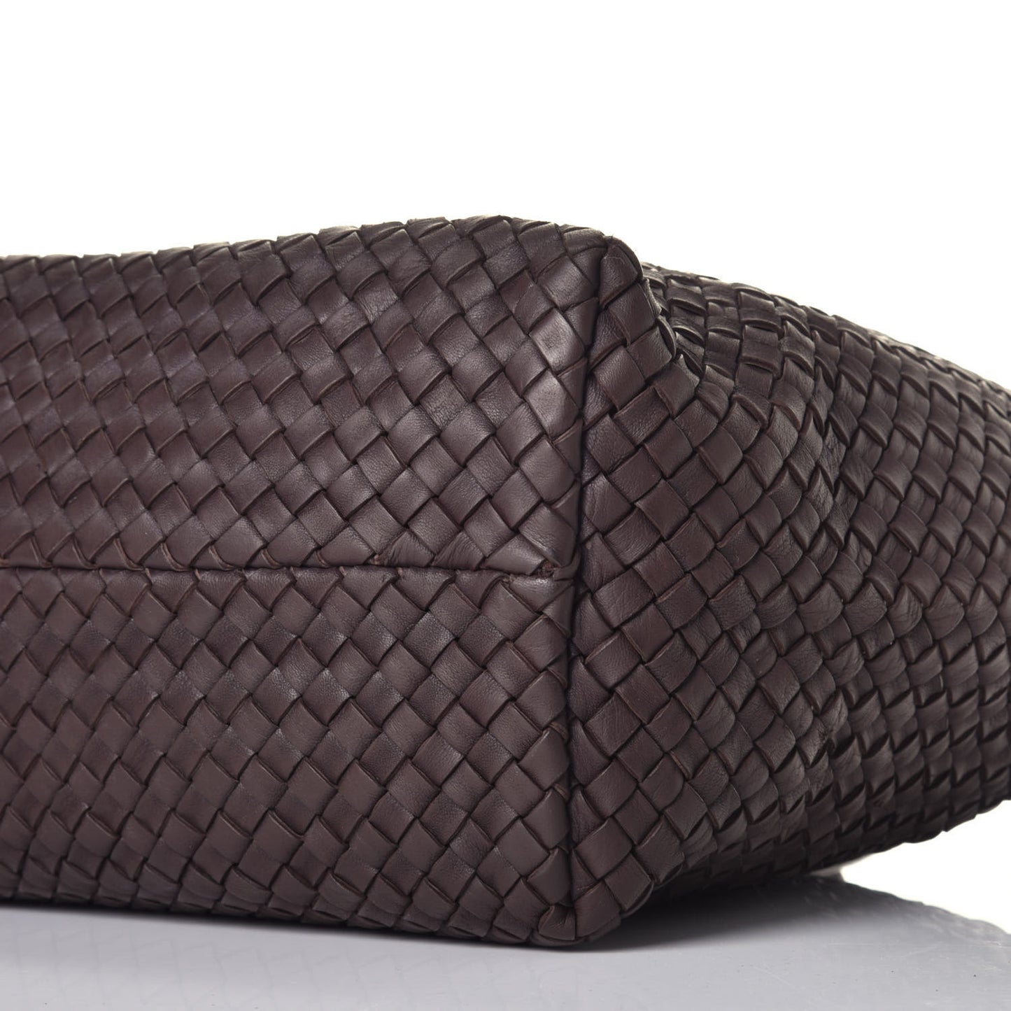 Nappa Intrecciato Medium Cabat Ebano