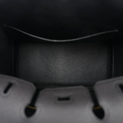 Hermes Togo Birkin 25 Black 5 of 11