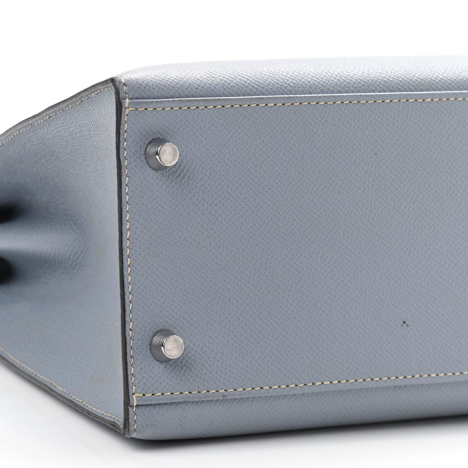 Hermes Epsom Kelly Sellier 32 Bleu Lin 9 of 20