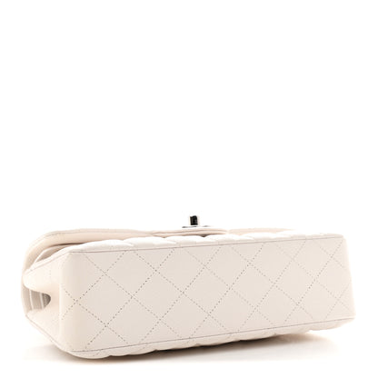 Chanel Caviar Quilted Small Double Flap White 4 of 9