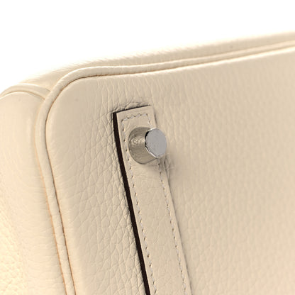 Hermes Taurillon Clemence Birkin 30 Nata 9 of 35