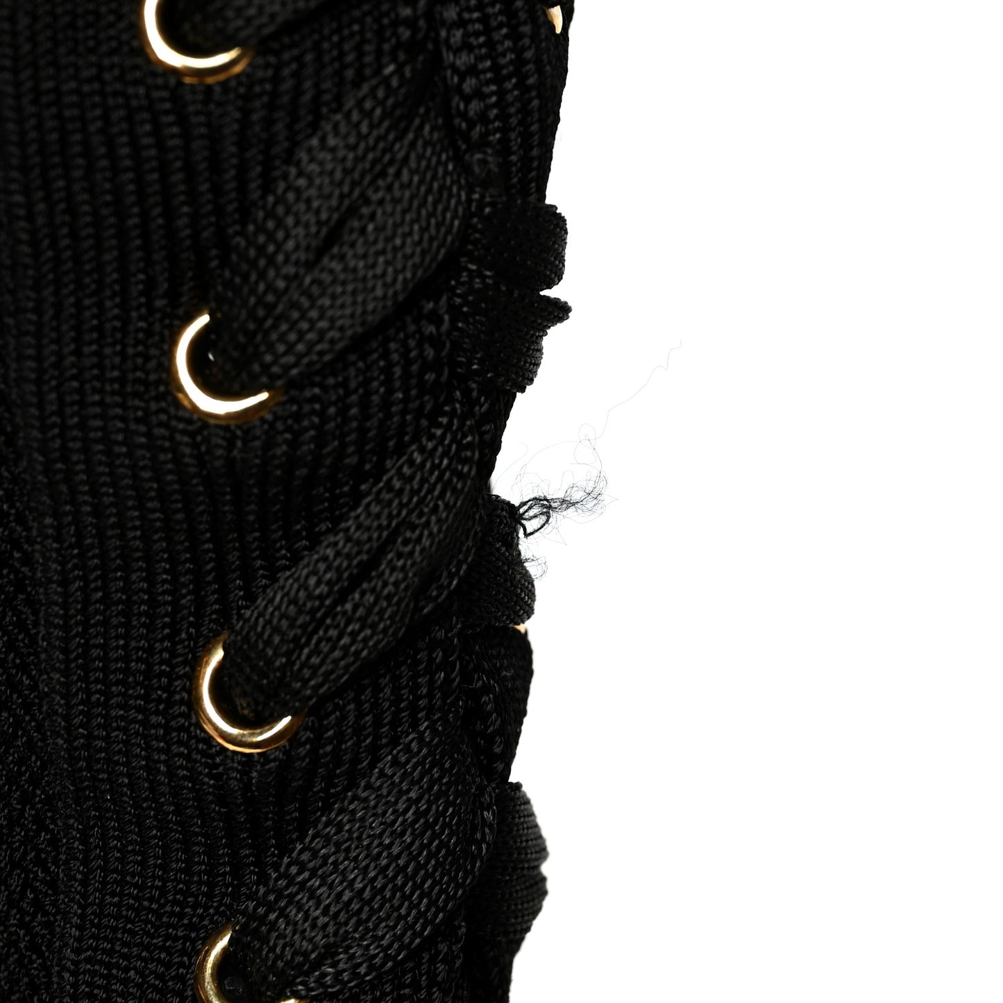 Patent Maille Tricot Frenchie 100 Sock Boots 37.5 Black