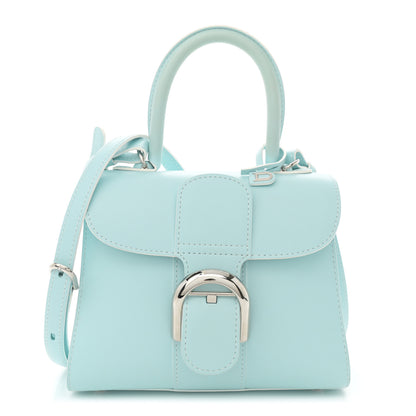 Delvaux Box Calfskin Mini Brillant Satchel Light Blue 1 of 10