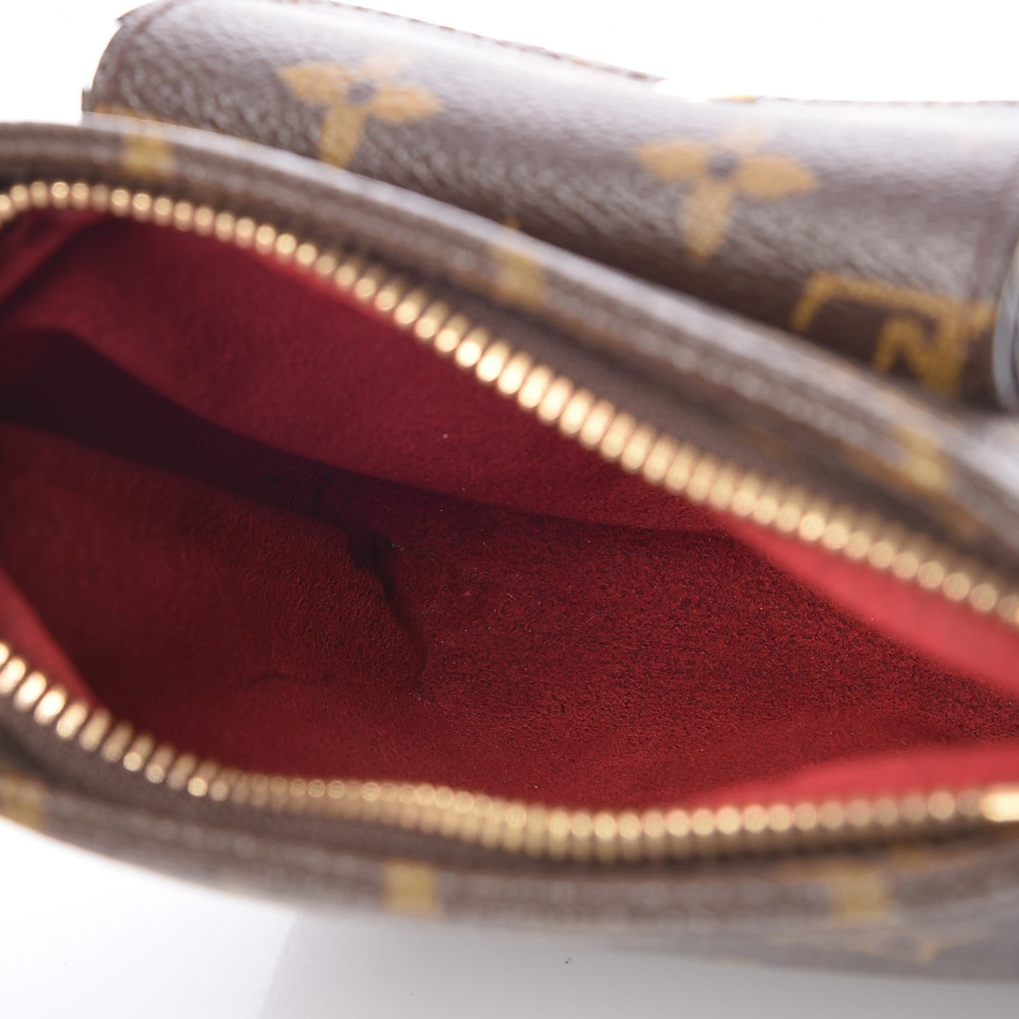 Monogram Partition Wristlet