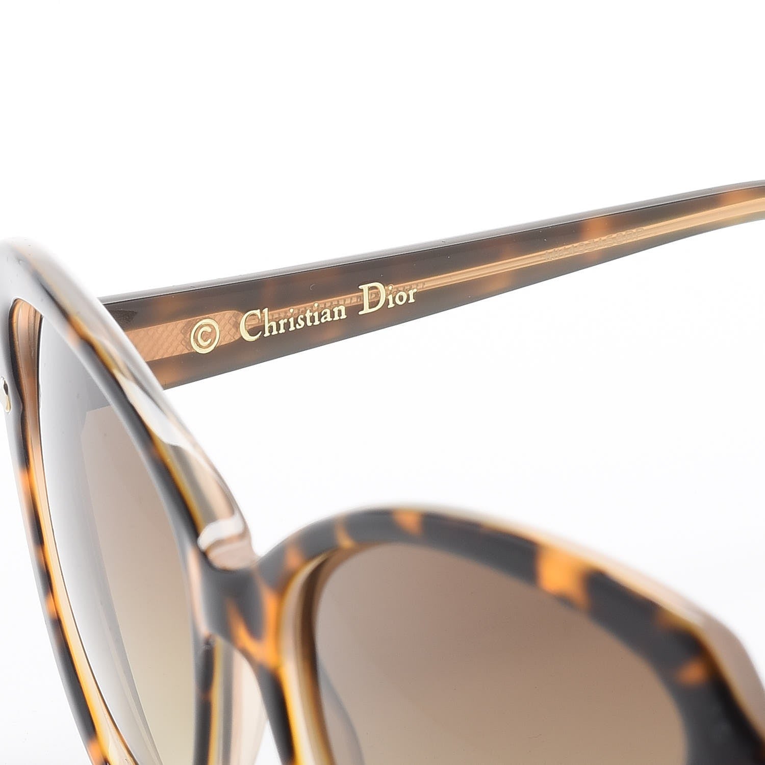 Christian Dior Pondichery 1 Sunglasses Tortoise 5 of 10