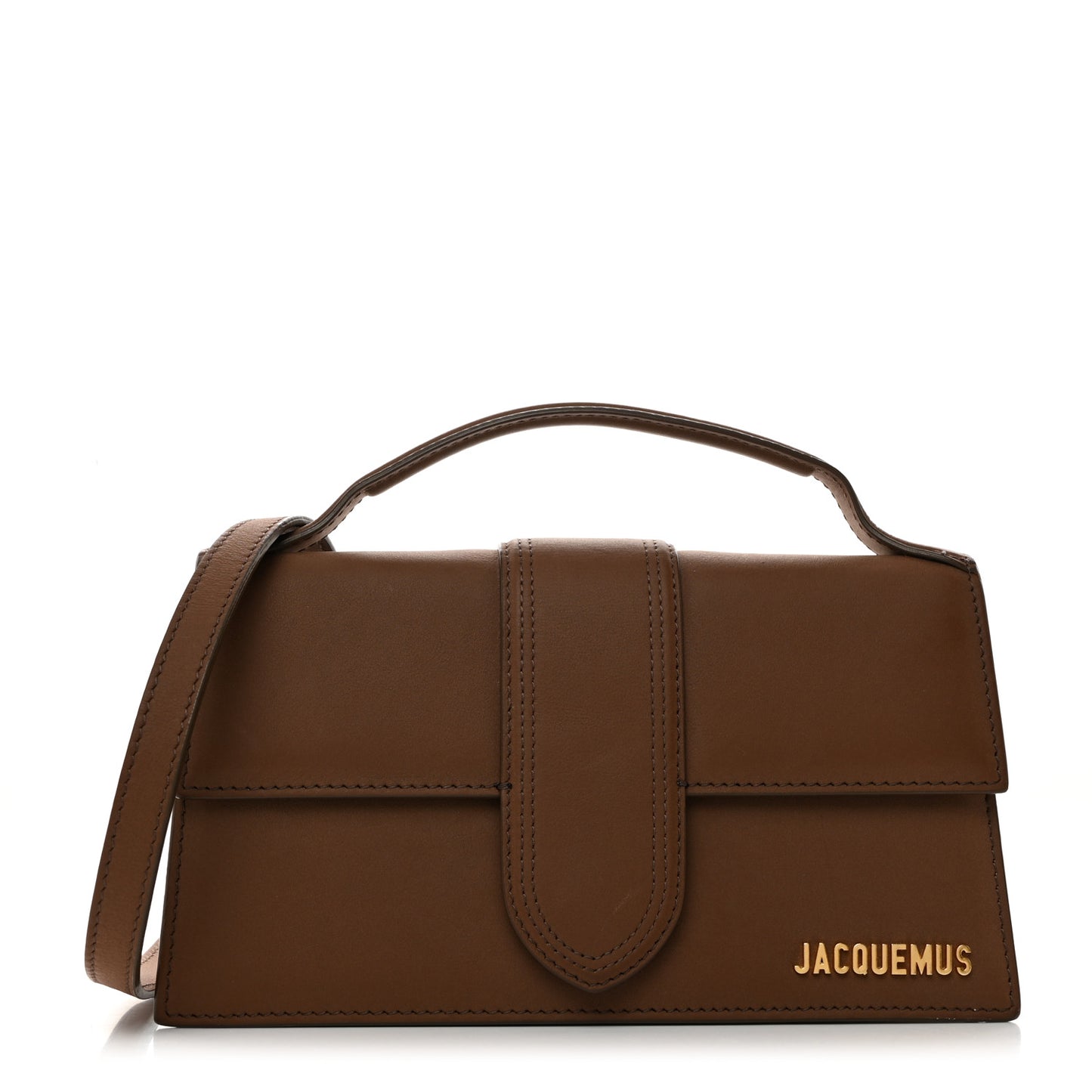 Rubberized Calfskin Le Grand Bambino Brown