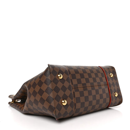 Louis Vuitton Damier Ebene Caissa Hobo Cherry 5 of 12