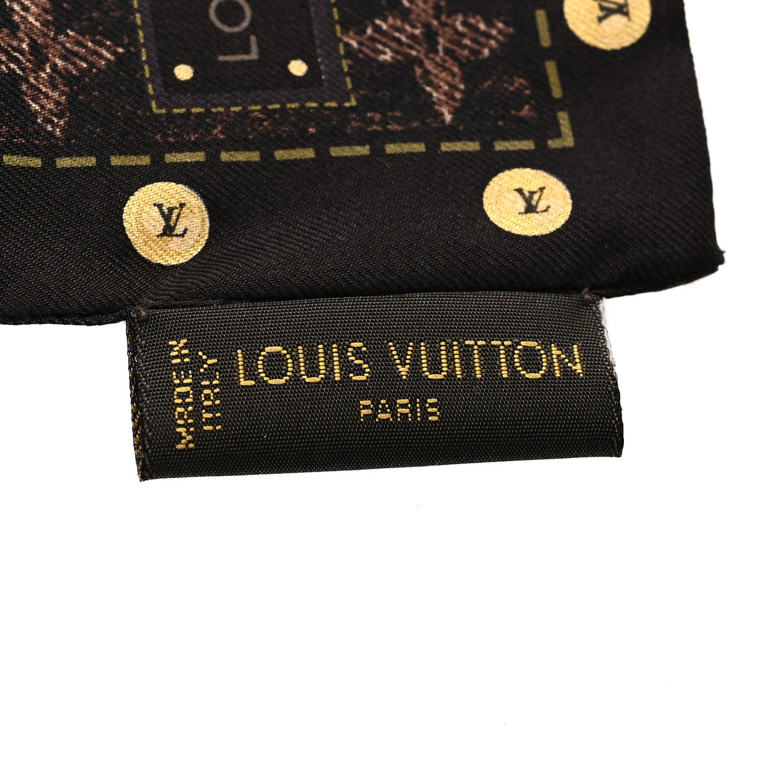 Louis Vuitton Silk Monogram New Denim Bandeau Ebene 3 of 3