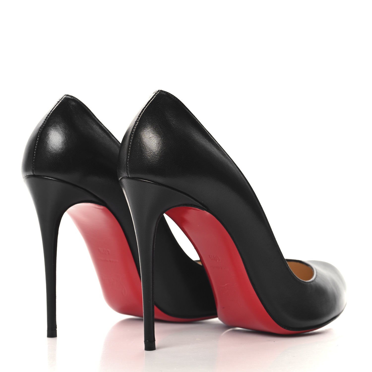 Christian Louboutin Shiny Nappa Breche 100 Pumps 40.5 Black 5 of 9