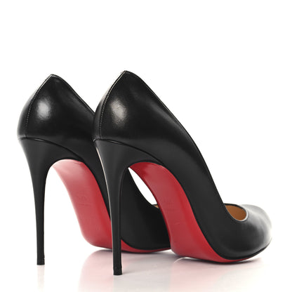 Christian Louboutin Shiny Nappa Breche 100 Pumps 40.5 Black 5 of 9