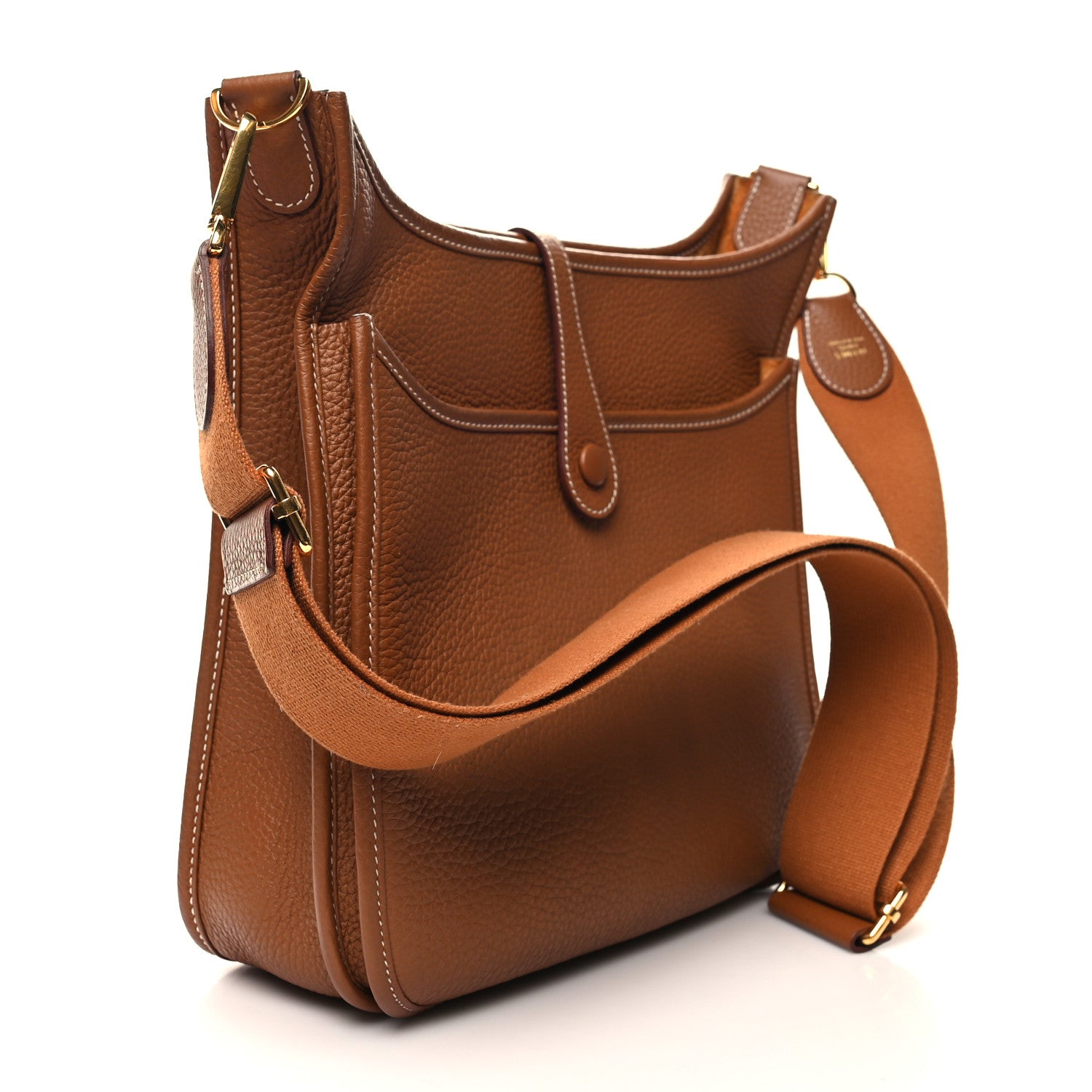 Hermes Taurillon Maurice Evelyne III PM Gold 3 of 11