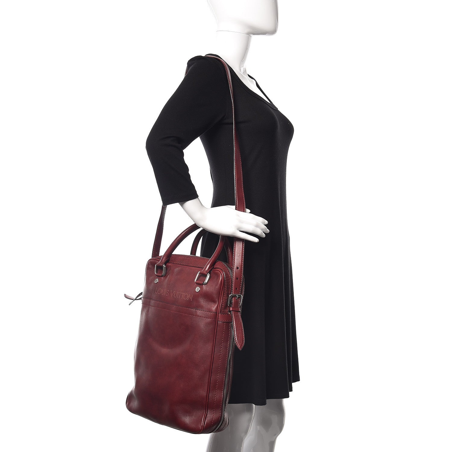 Louis Vuitton Cuir Bequia Porte Document Vertical 2 of 21