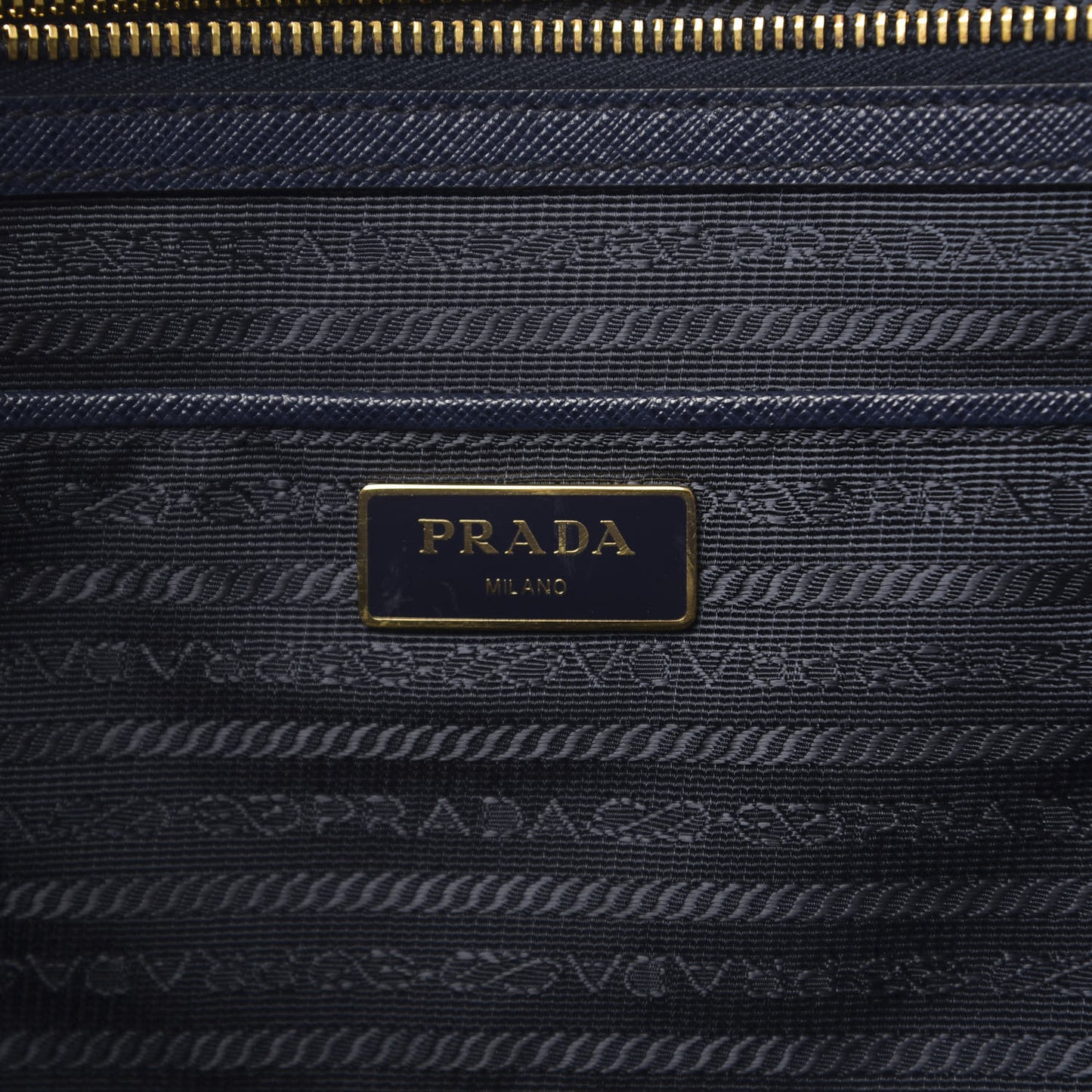 Saffiano Large Galleria Double Zip Tote Baltico