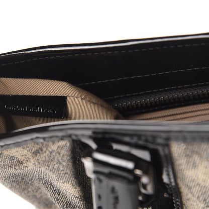 Burberry Shimmer Check Degrade Medium Tote Black 10 of 12