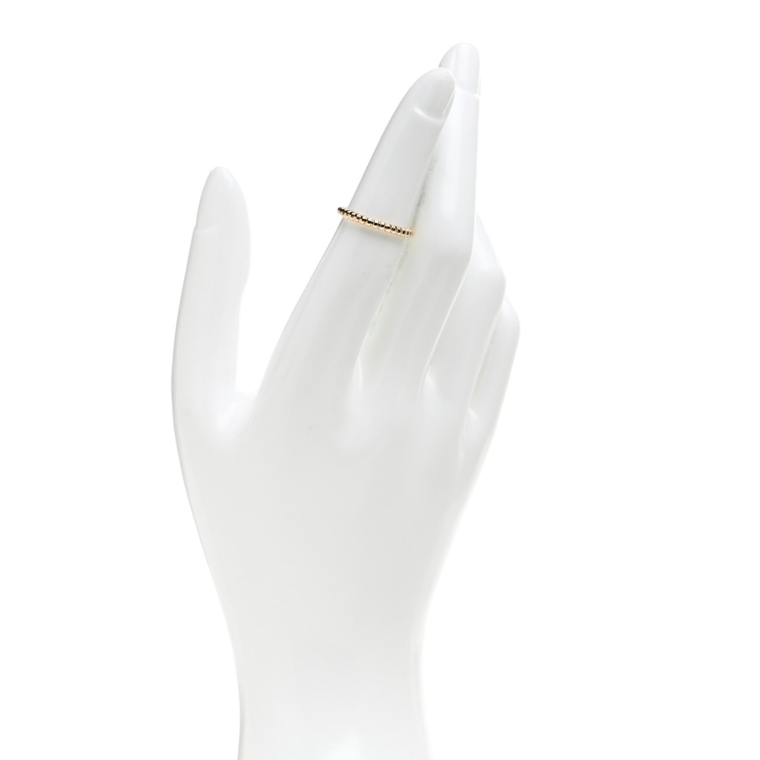 Van Cleef & Arpels 18K Yellow Gold Small Perlee Ring 49 4.75 2 of 4