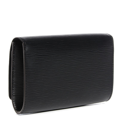 Louis Vuitton Epi Louise Strap PM Black 3 of 8