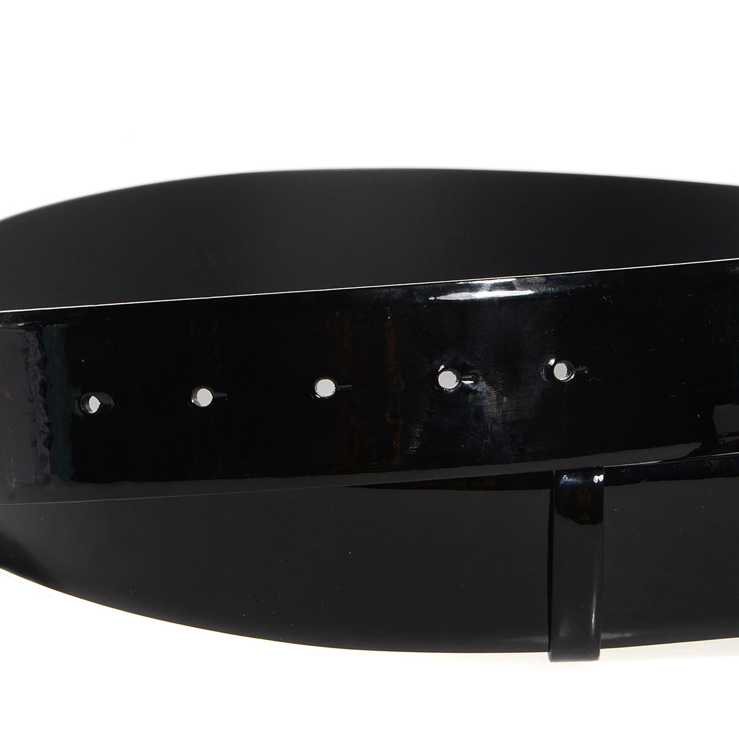 Chanel Patent Leather Belt 90 36 Black 4 of 7