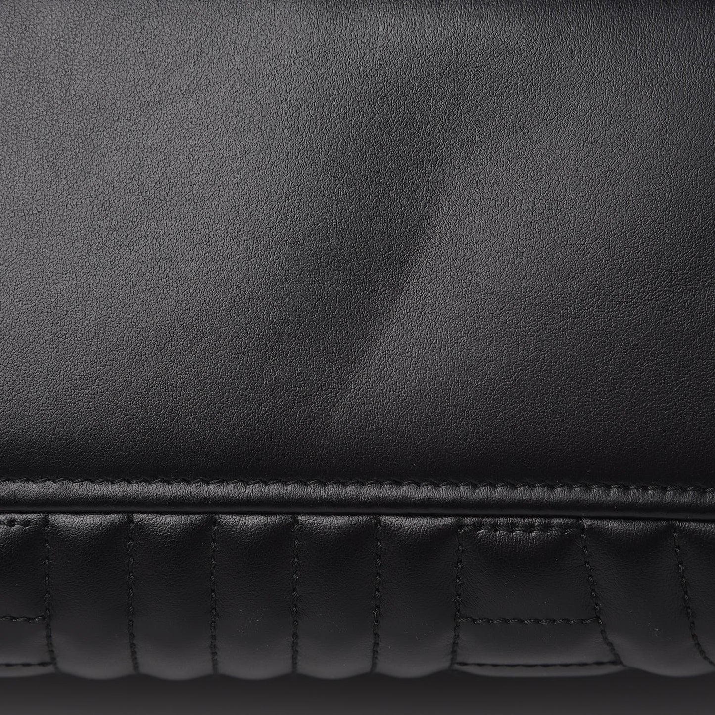 Soft Calfskin Impunture Diagramme Tote Black