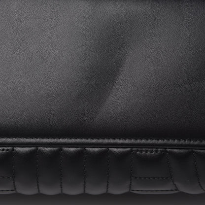 Prada Soft Calfskin Impunture Diagramme Tote Black 10 of 11