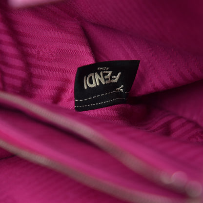 Fendi Vitello Elite Petite 2Jours Tote Magenta 7 of 11
