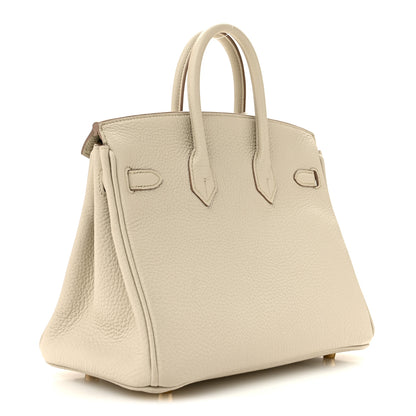 Hermes Togo Birkin 25 Beton 3 of 12