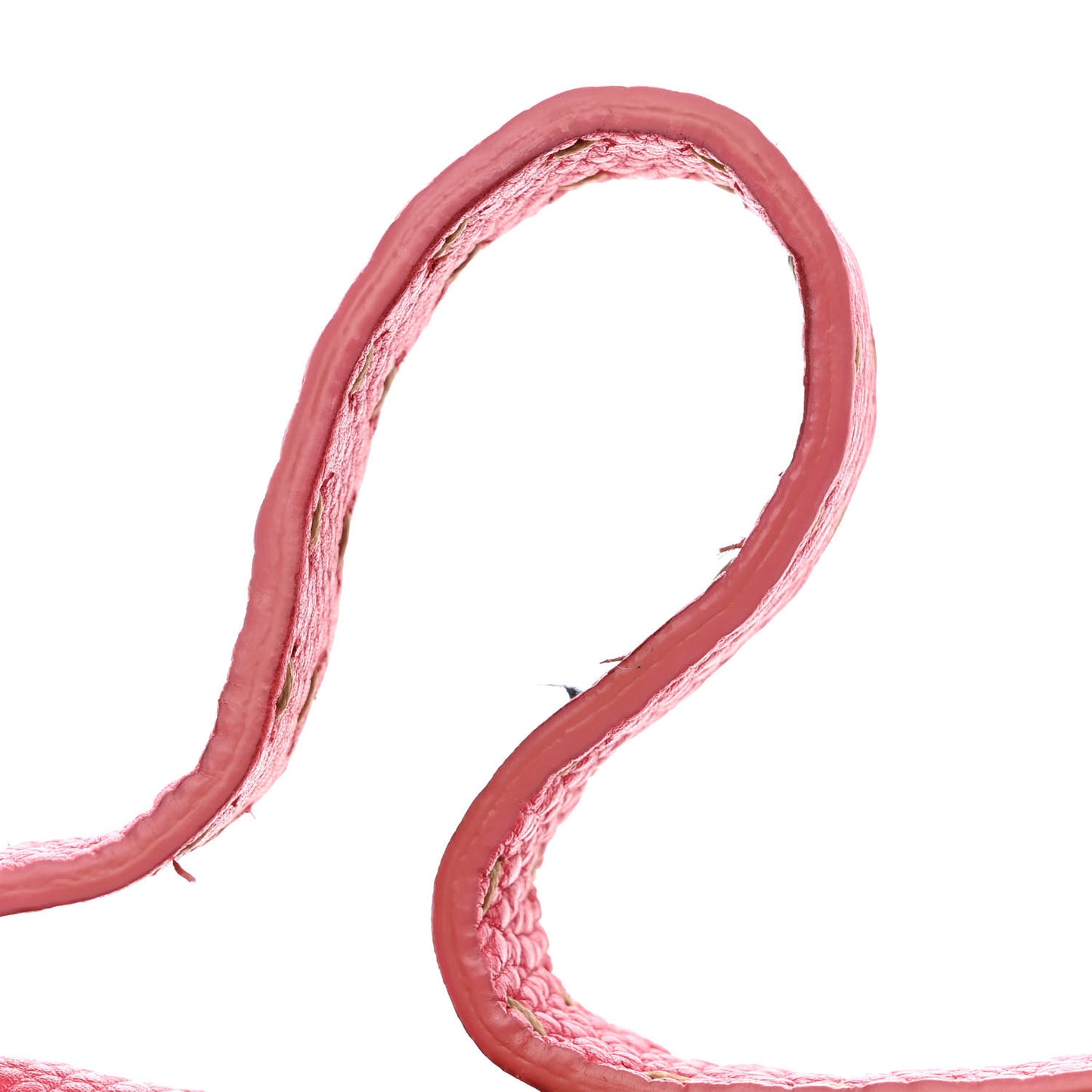Calfskin Romano Selleria Baguette Pink