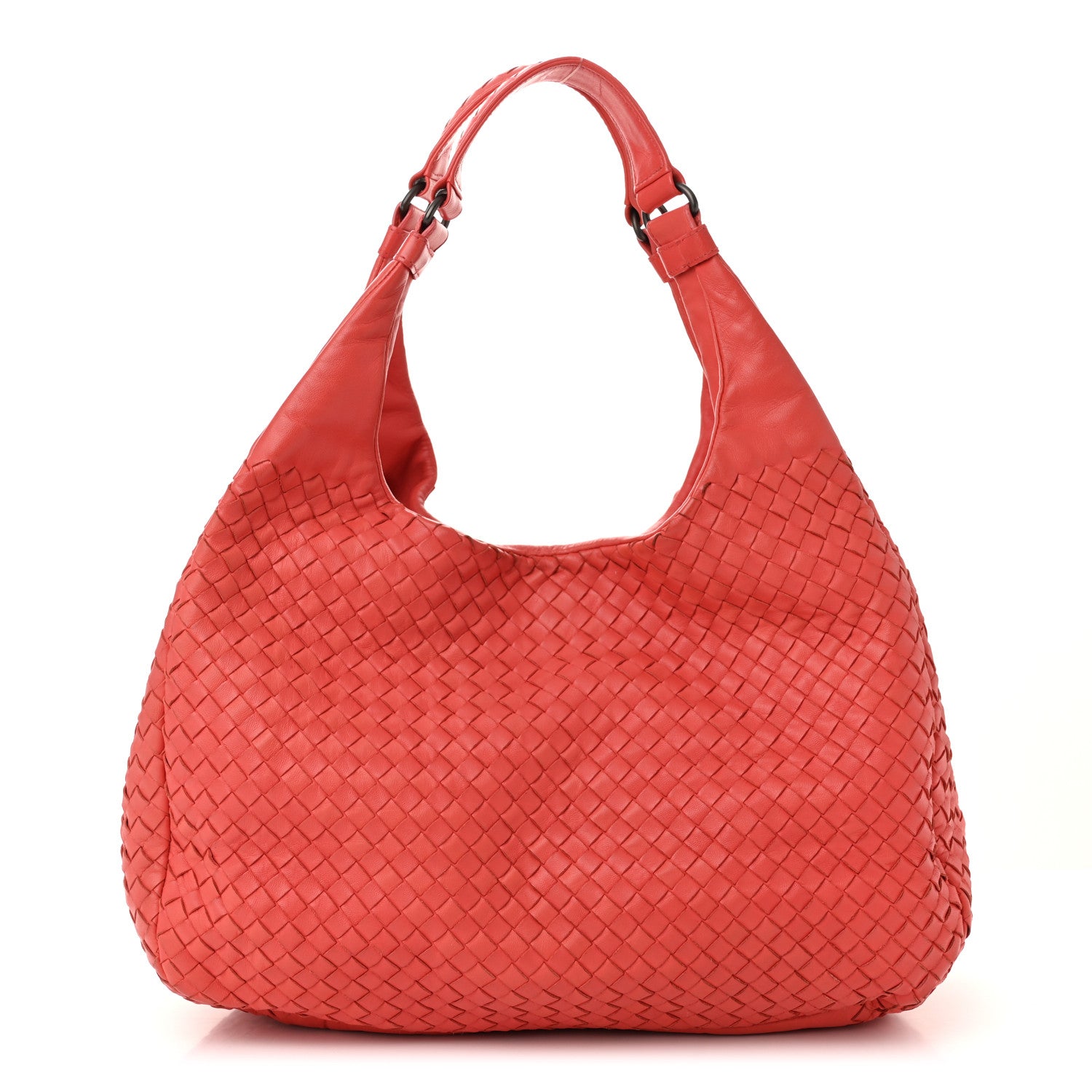 Bottega Veneta Nappa Intrecciato Large Campana Hobo Corniola 1 of 11