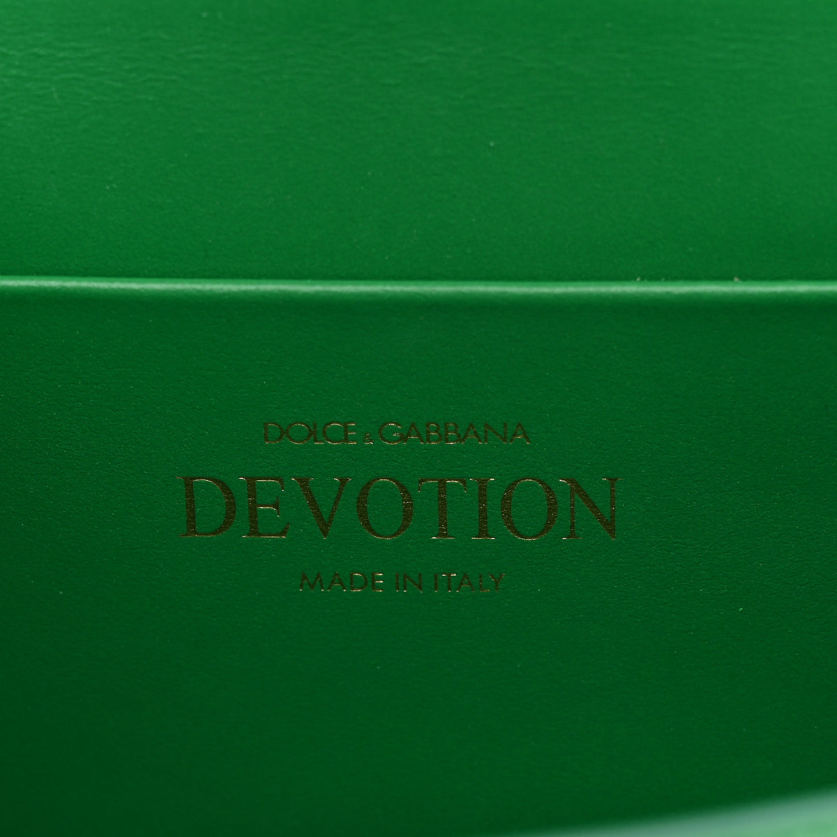 Smooth Calfskin Small Devotion Envelope Top Handle Bag Green