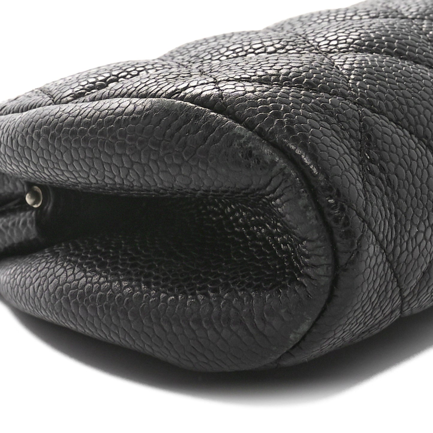 Caviar Quilted Timeless Clutch Black