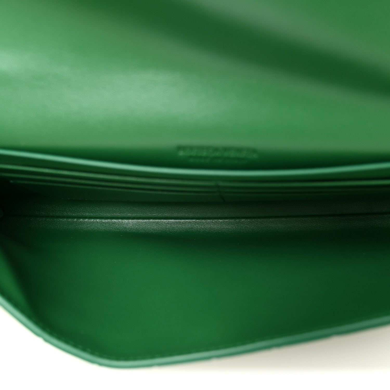 Bottega Veneta Nappa Intrecciato Long Andiamo Top Handle Clutch Jungle 5 of 9