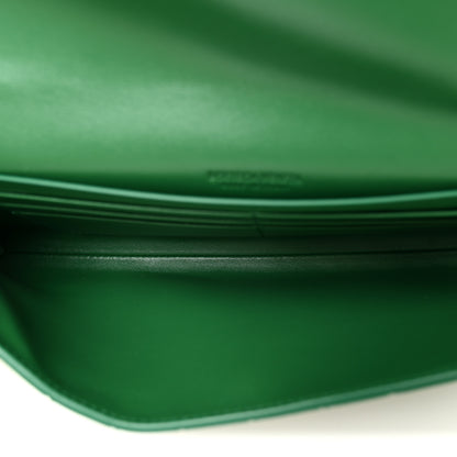 Bottega Veneta Nappa Intrecciato Long Andiamo Top Handle Clutch Jungle 5 of 9
