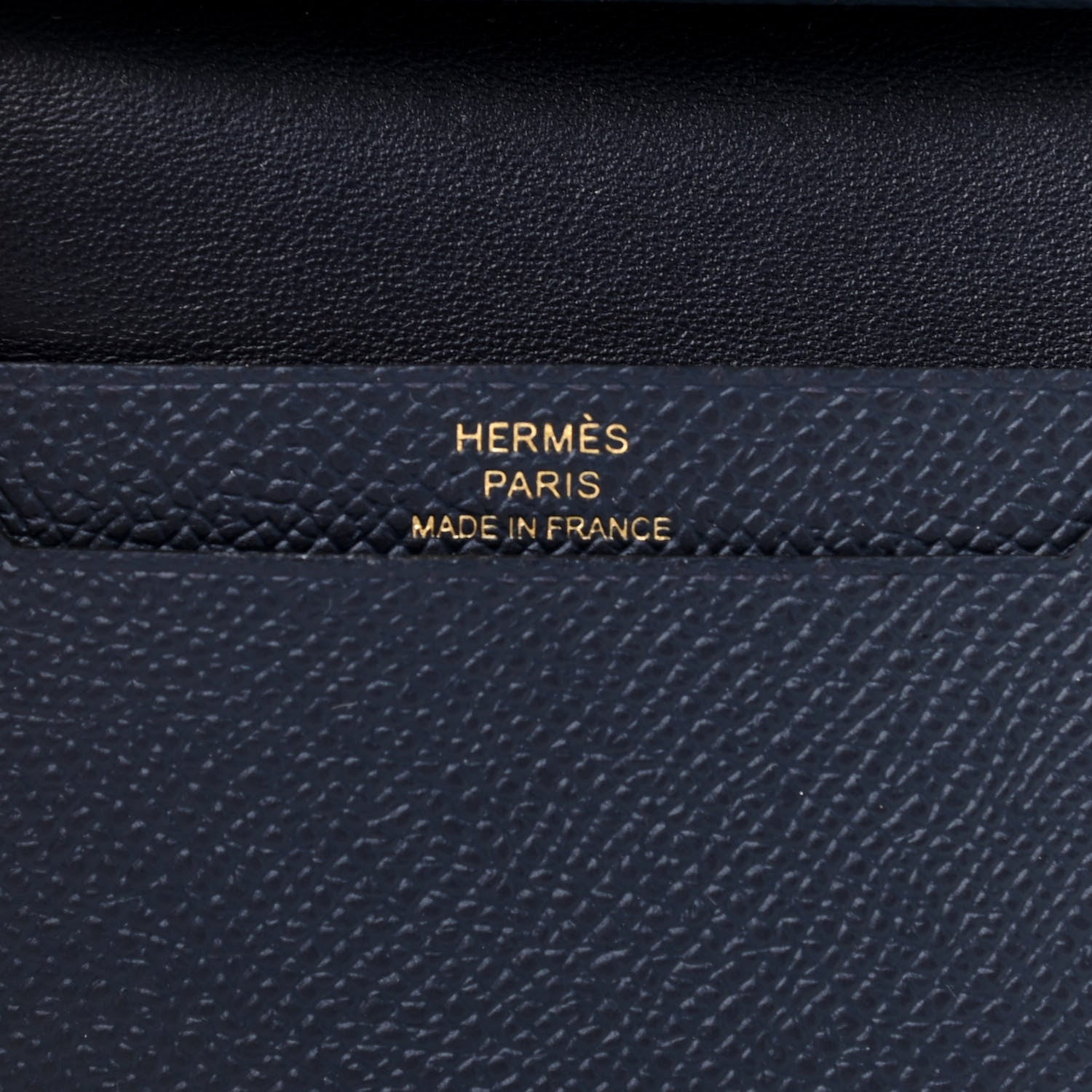 Hermes Epsom Mini Bearn Wallet Bleu Indigo 6 of 7