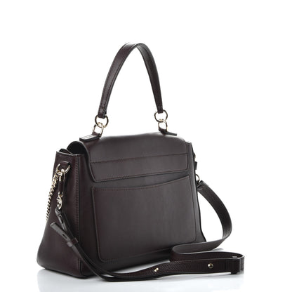 Chloe Calfskin Small Faye Day Shoulder Bag Carbon Brown 3 of 7