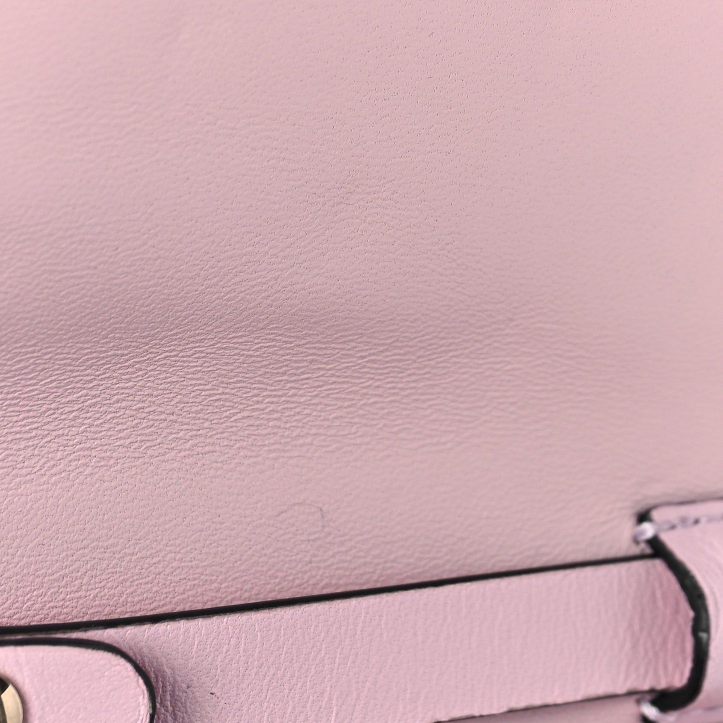 Nappa Rockstud Spike Wallet on Chain Water Rose